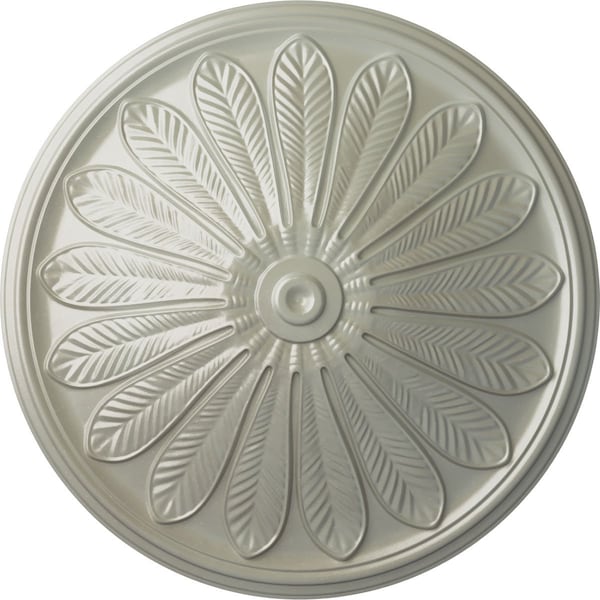 Ekena Millwork Brontes Ceiling Medallion (Fits Canopies up to 3 5/8"), 25 1/2"OD x 5 1/2"P, Flash Copper CM25BRFCS - main